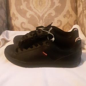 Levi's black shoes
